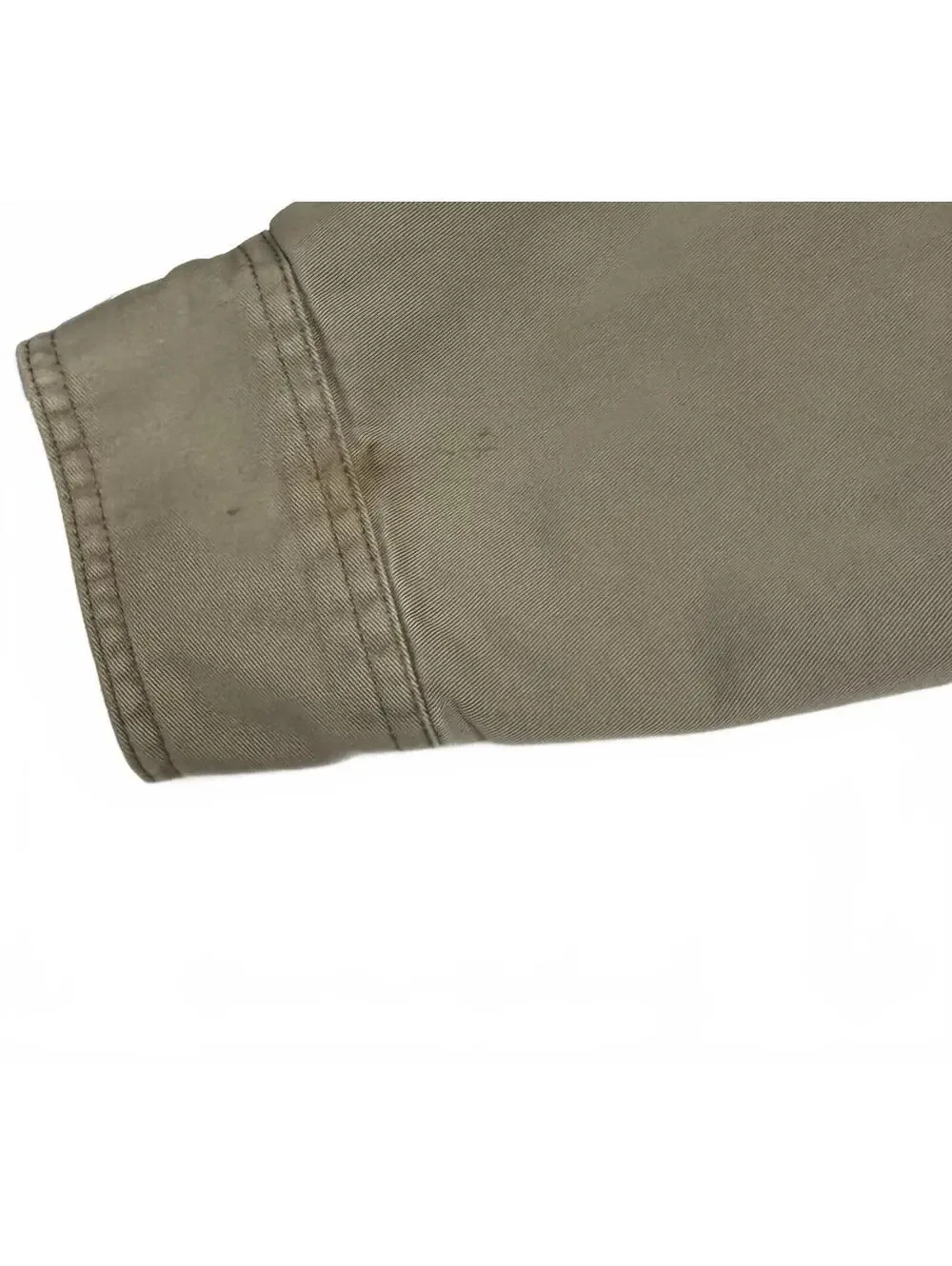 Vintage Levi Green  Work Jacket XXL Distressed Fleece Lining W/ Pockets